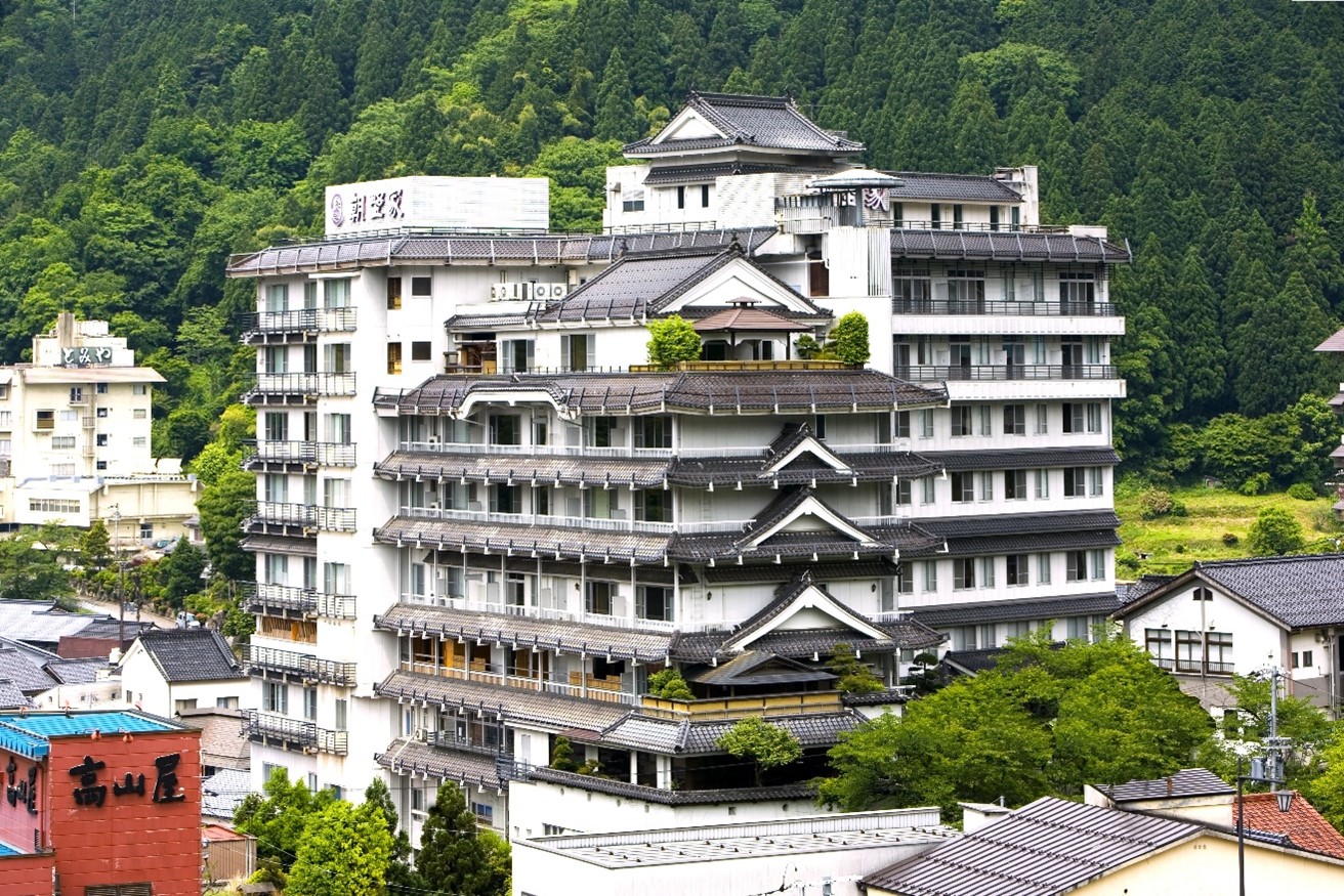 湯村温泉 朝野家